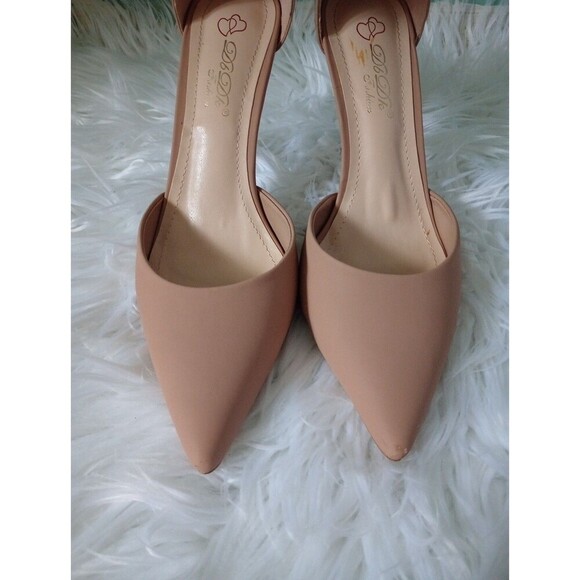 dbdk fashion Women’s Pump Nude high heels Size 9 - Picture 8 of 8